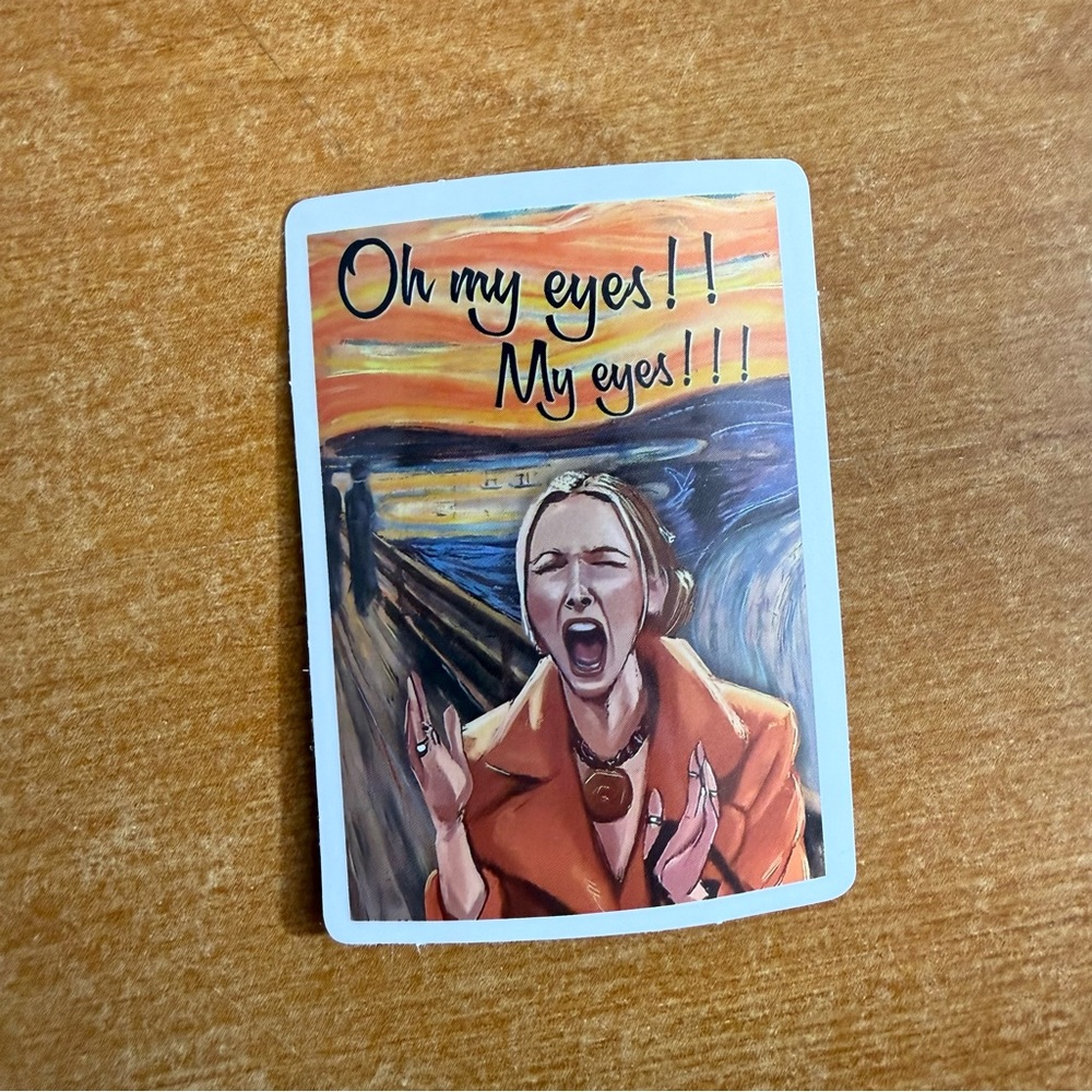 Expressive‎ Home Design Sticker - Orange and Blue